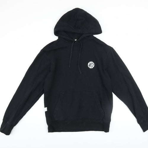 New Balance Men's Black Pullover Hoodie Size S Regular Fit Sports