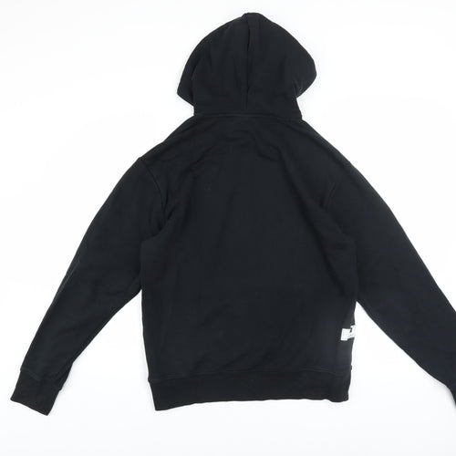 New Balance Men's Black Pullover Hoodie Size S Regular Fit Sports