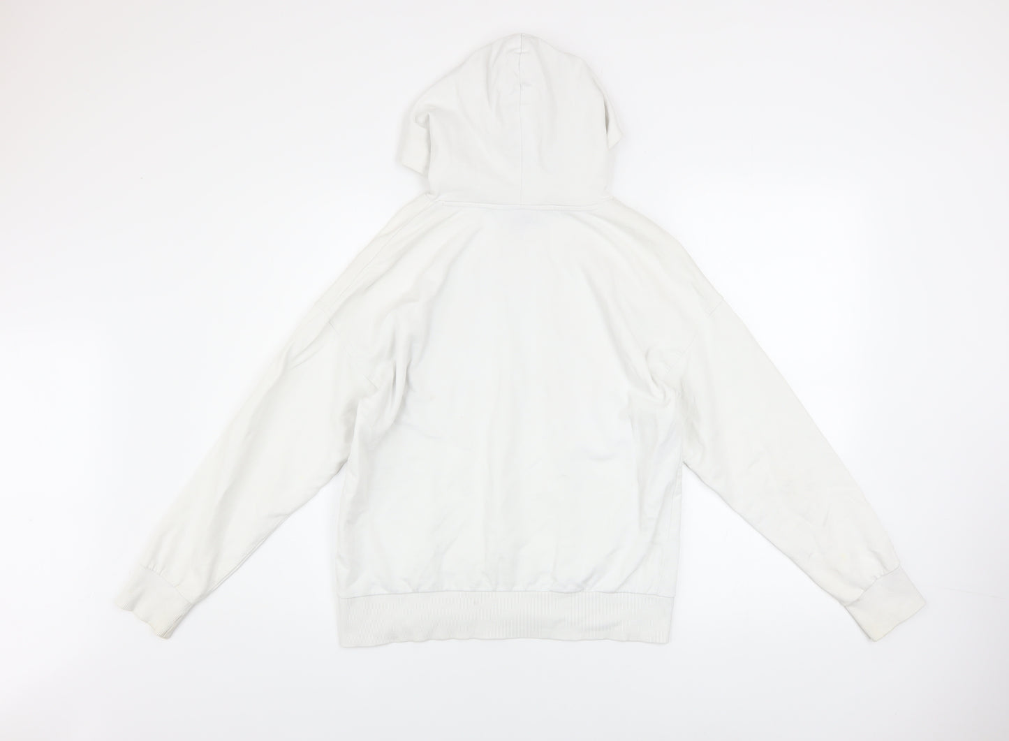 Disney Girls White Stitch Pullover Hoodie 13-14 Years Graphic Print