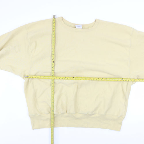 Champion Men's Beige Reverse Weave 2XL Crew Neck Sweatshirt