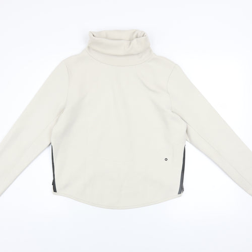 Nike Women’s Beige Dri-Fit Pullover Sweatshirt Size S