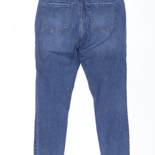 ONLY Women Blue Skinny Denim Jeans L 30 Stretch Slim Fit