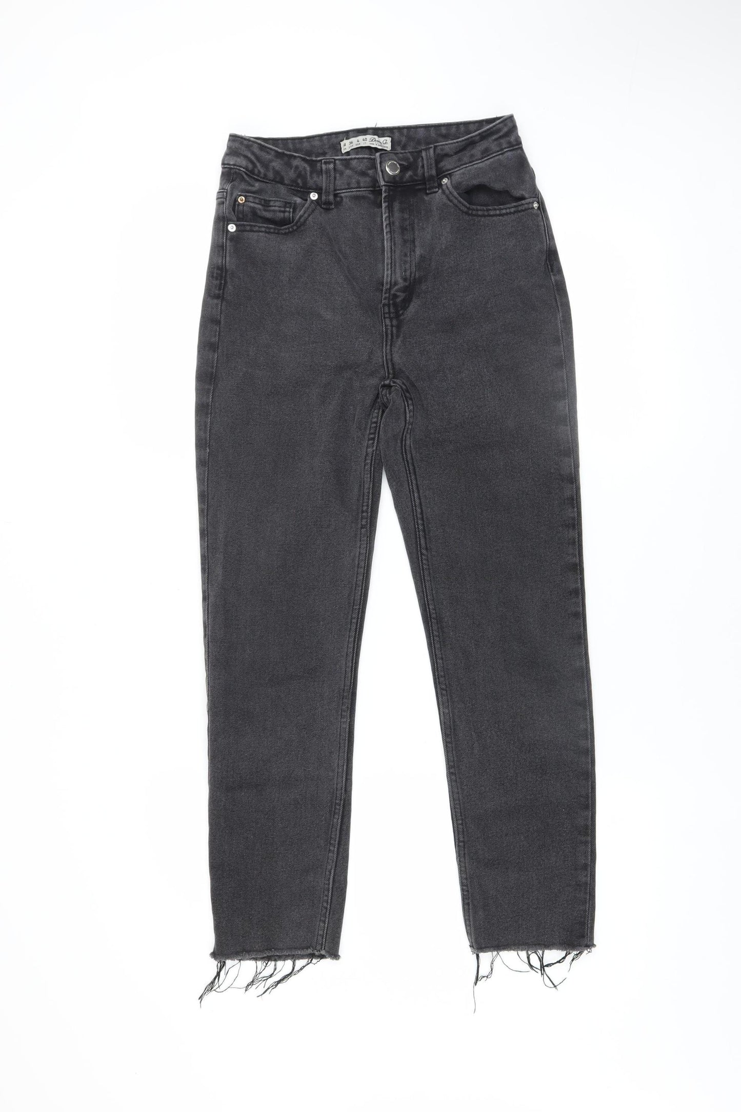 Denim Co. Womens Black High Rise Skinny Stretch Jeans Size 8