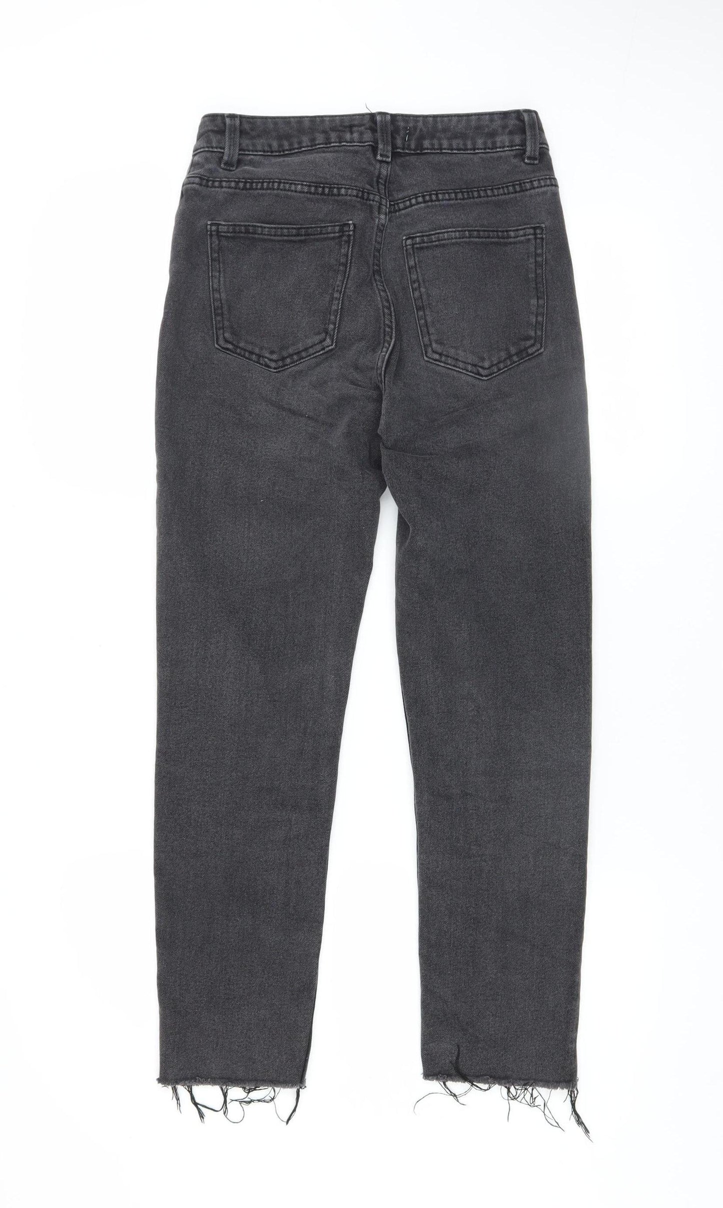 Denim Co. Womens Black High Rise Skinny Stretch Jeans Size 8