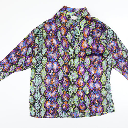Dancing Leopard Women’s Multicoloured Animal Print Blouse Size 6