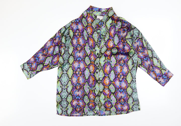 Dancing Leopard Women’s Multicoloured Animal Print Blouse Size 6