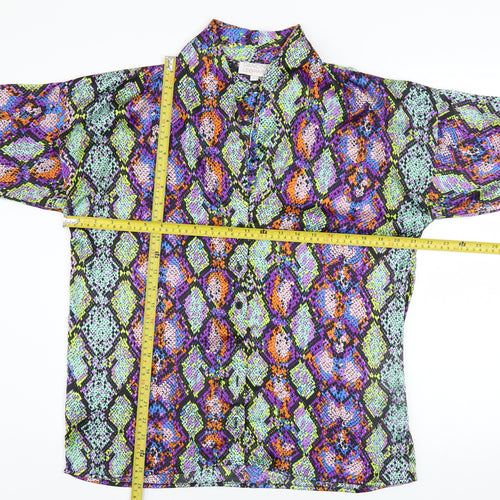 Dancing Leopard Women’s Multicoloured Animal Print Blouse Size 6