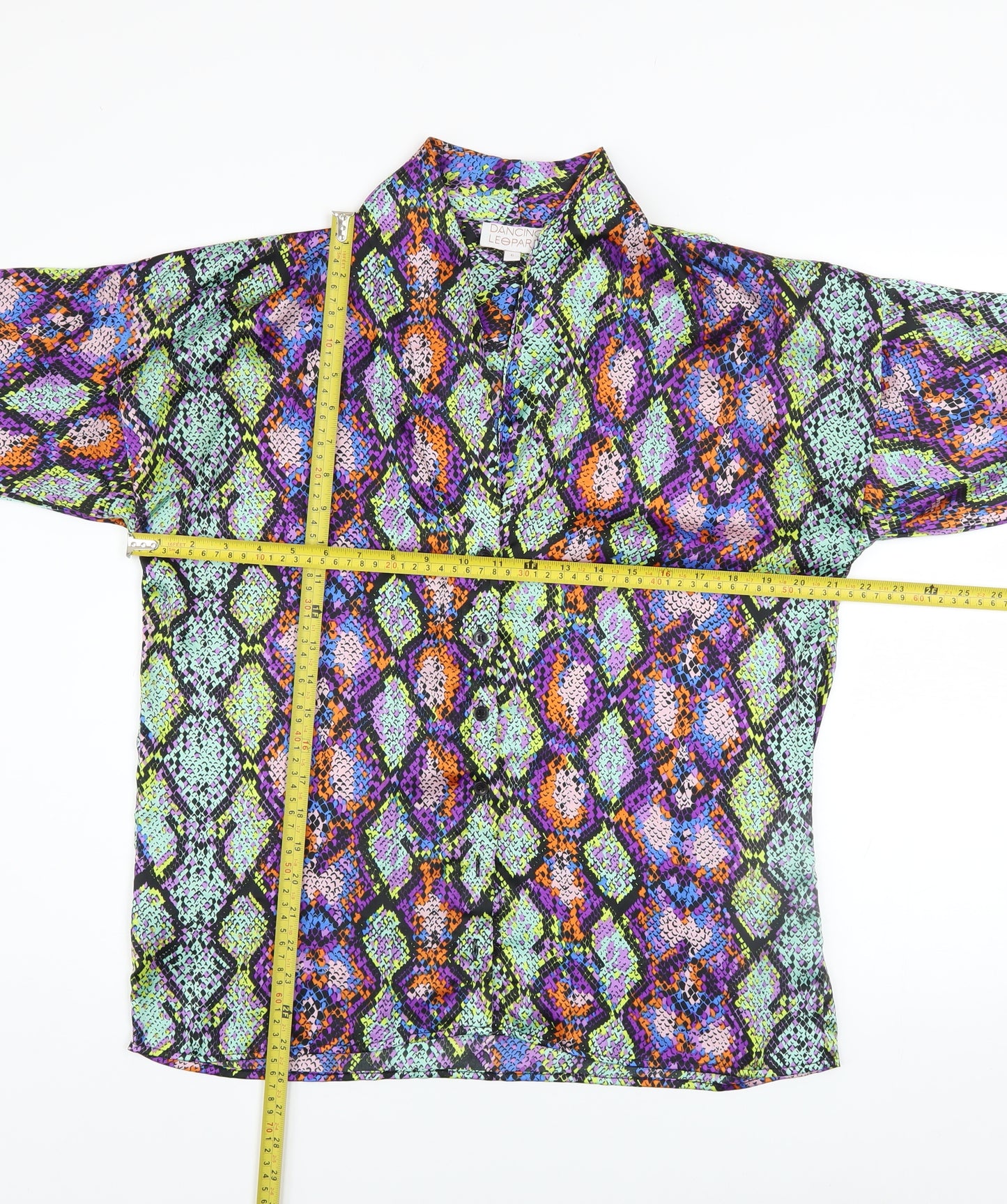 Dancing Leopard Women’s Multicoloured Animal Print Blouse Size 6