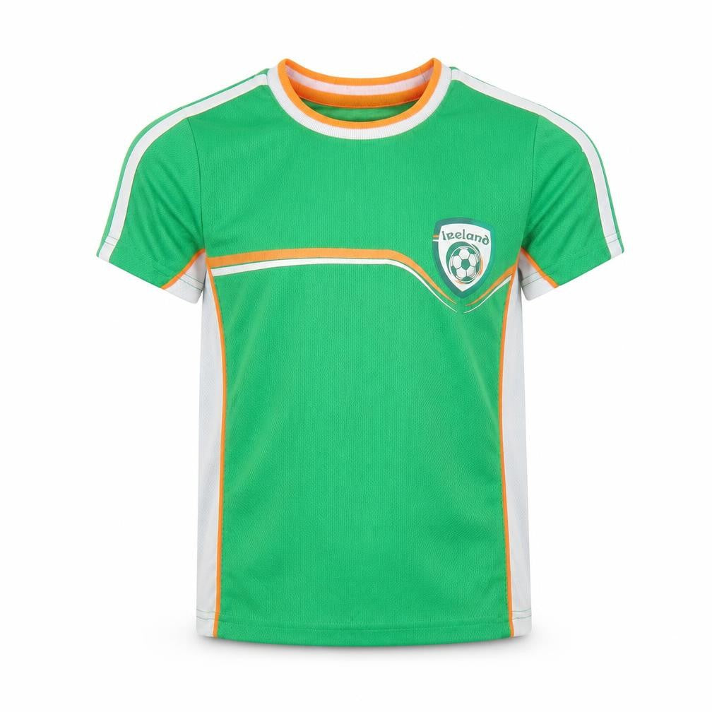 St. Bernard Boys Green Ireland Football Jersey T-Shirt 6 Years