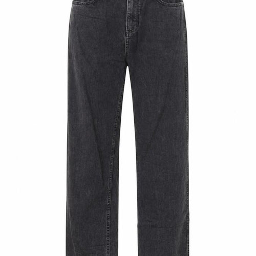 ASOS Womens Black Straight Jeans Size 8 Regular Fit 26W 34L Stretch Denim