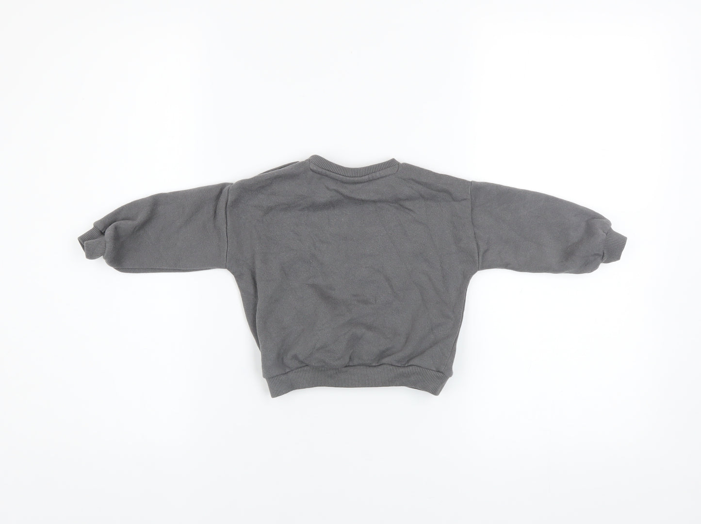 AC/DC Unisex Baby Grey Pullover Jumper 6-9 Months Rock Band Sweatshirt