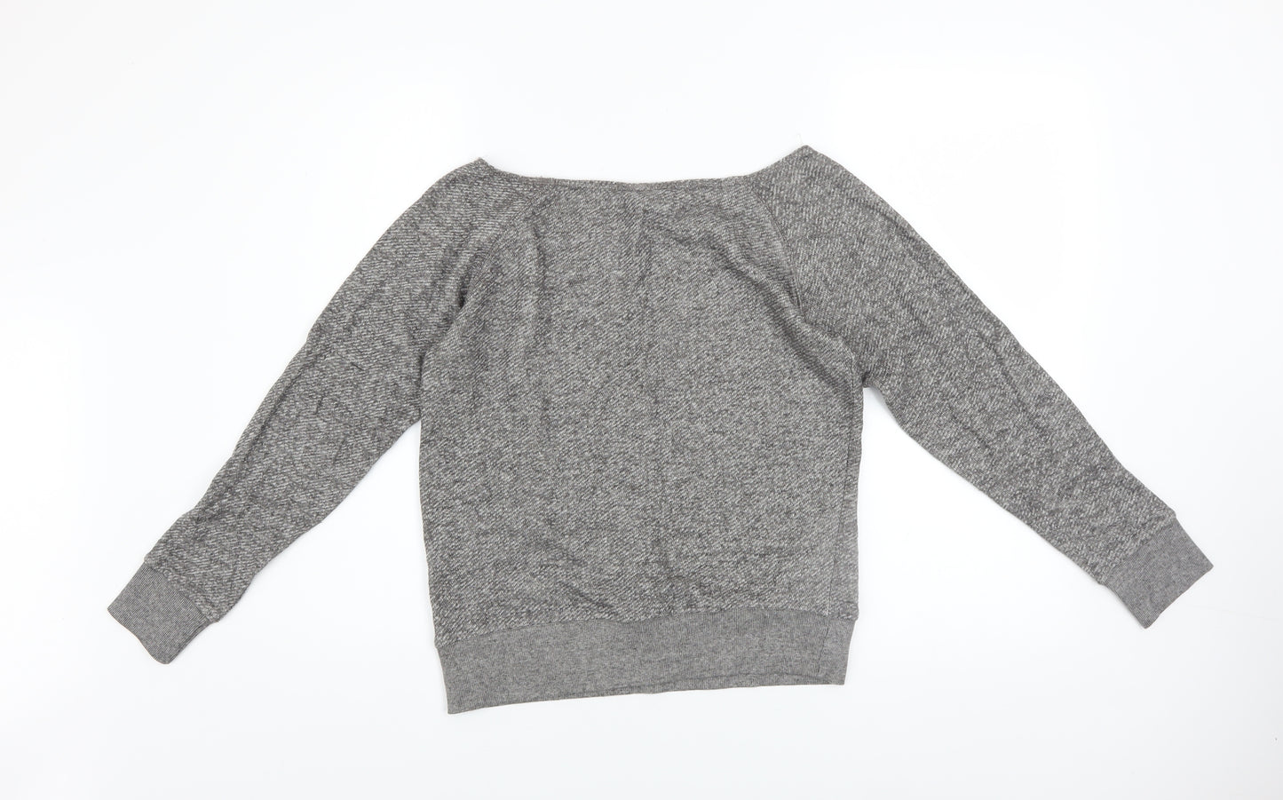 Hard Rock Cafe Women's Grey Small Pullover Sweatshirt Prague Logo