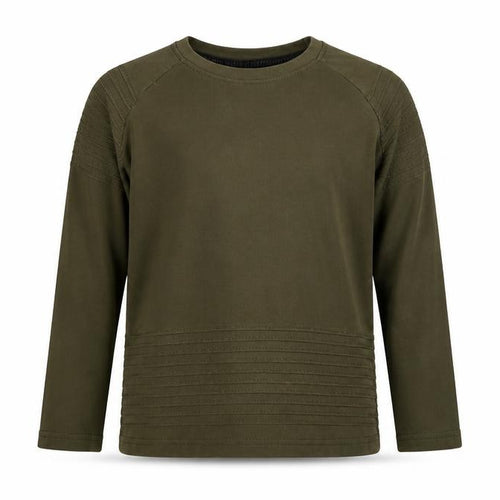 Firetrap Boys Green Long Sleeve Cotton T-Shirt 7-8 Years