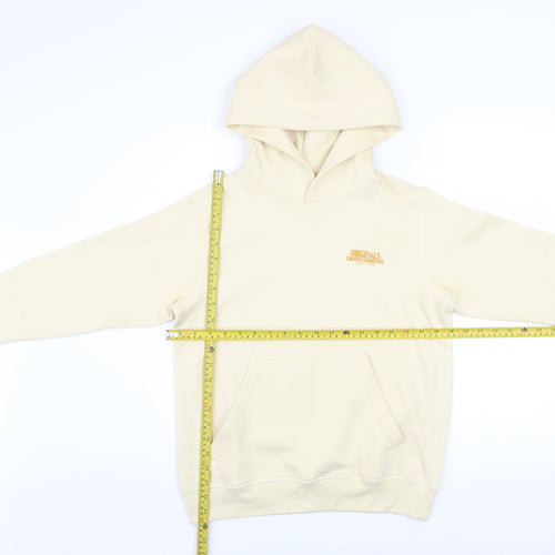 Jack & Jones Boys Beige Pullover Hoodie 12 Years Graphic Print Fleece