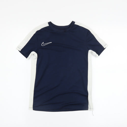 Nike Boys Blue Dri-Fit Short Sleeve Athletic T-Shirt Size S
