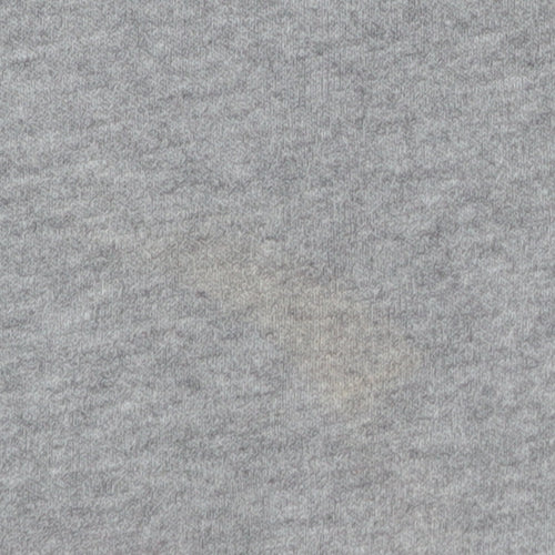 Hollister Men's Grey Pullover Sweatshirt Small Crew Neck Logo Print