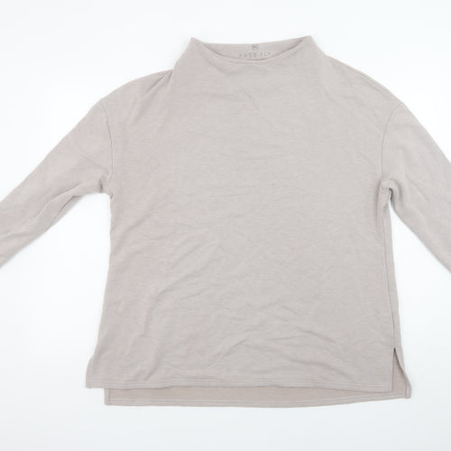Free Fly Womens Beige XL Pullover Sweatshirt Lightweight Relaxed Fit
