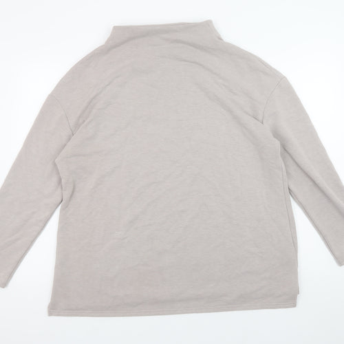 Free Fly Womens Beige XL Pullover Sweatshirt Lightweight Relaxed Fit