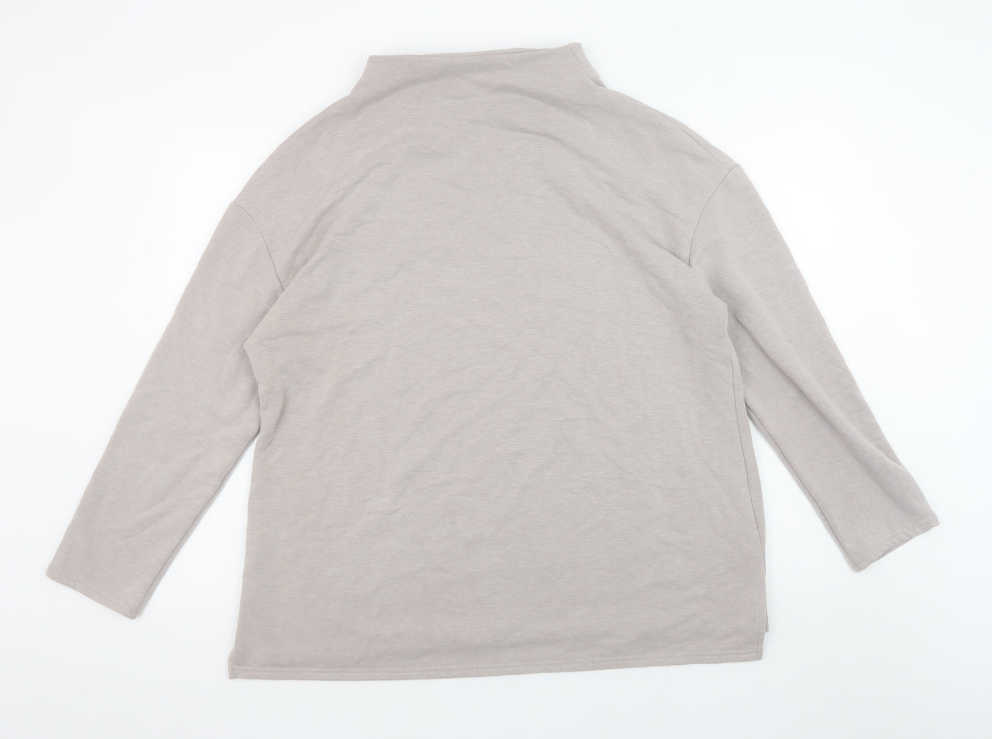 Free Fly Womens Beige XL Pullover Sweatshirt Lightweight Relaxed Fit