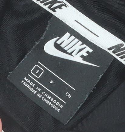 Nike Men's Black Small 1/2 Zip Hoodie Regular Fit Sportswear