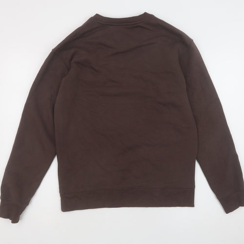 Jack & Jones Men's Brown XS Crew Neck Pullover Sweatshirt