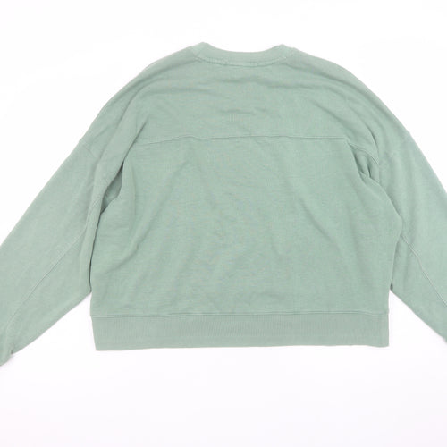 Next Men’s Green L Pullover Crew Neck Sweatshirt
