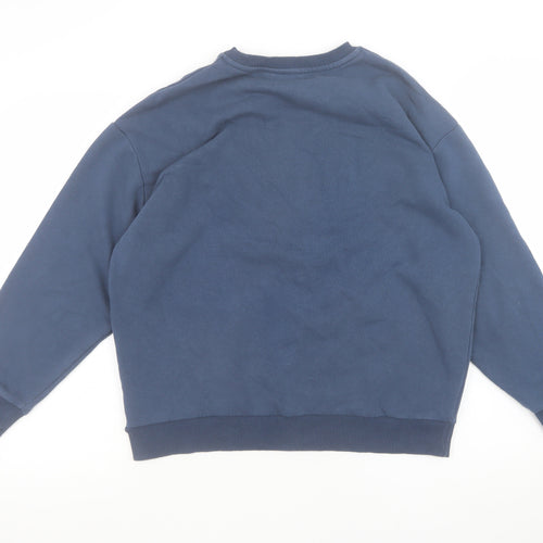 River Island Men's Blue Paris 1988 Pullover Sweatshirt Size S