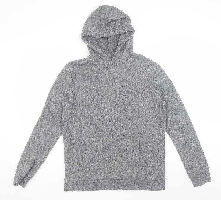 Marks and Spencer Boys Grey Fleece Pullover Hoodie 15-16 Years