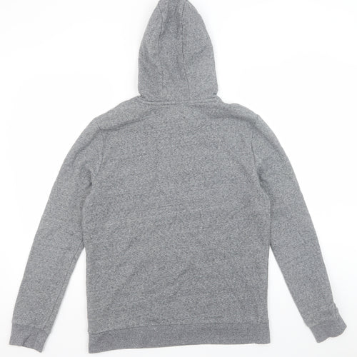 Marks and Spencer Boys Grey Fleece Pullover Hoodie 15-16 Years