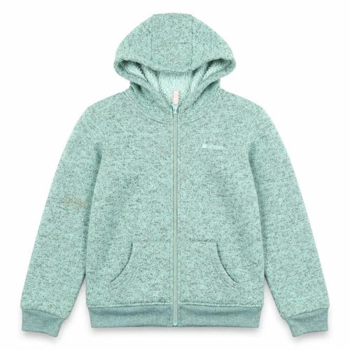 Mountain Warehouse Girls Green Hooded Full Zip Fleece Jacket 11-12 Years