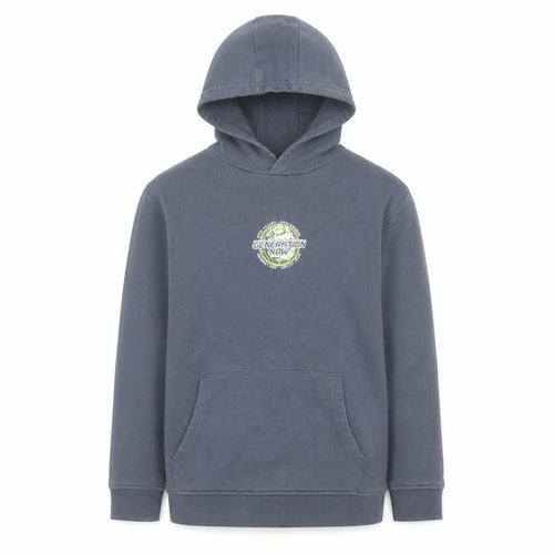 George Boys Blue Pullover Hoodie 10-11 Years Graphic Print Hooded Sweatshirt