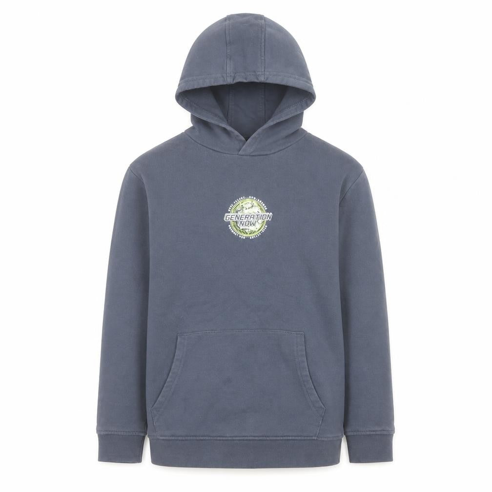 George Boys Blue Pullover Hoodie 10-11 Years Graphic Print Hooded Sweatshirt