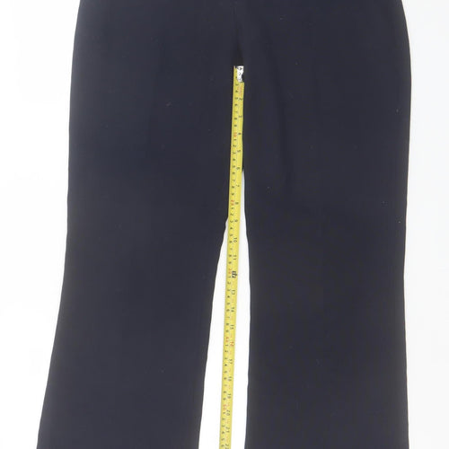 Dunnes Stores Women's Black Size 12 Flared Trousers