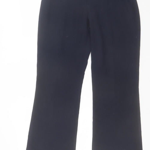 Dunnes Stores Women's Black Size 12 Flared Trousers