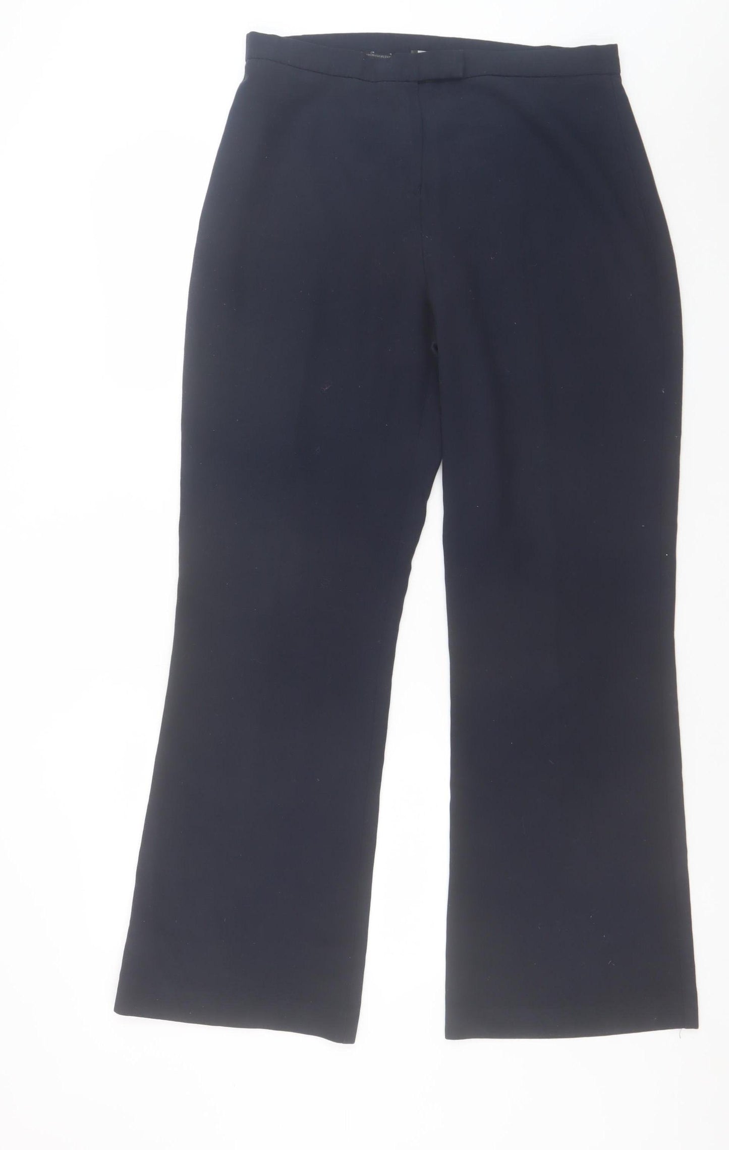 Dunnes Stores Women's Black Size 12 Flared Trousers