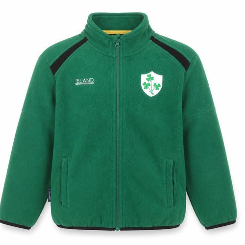 Ireland Boys Green Full Zip Fleece Sweatshirt 9-10 Years