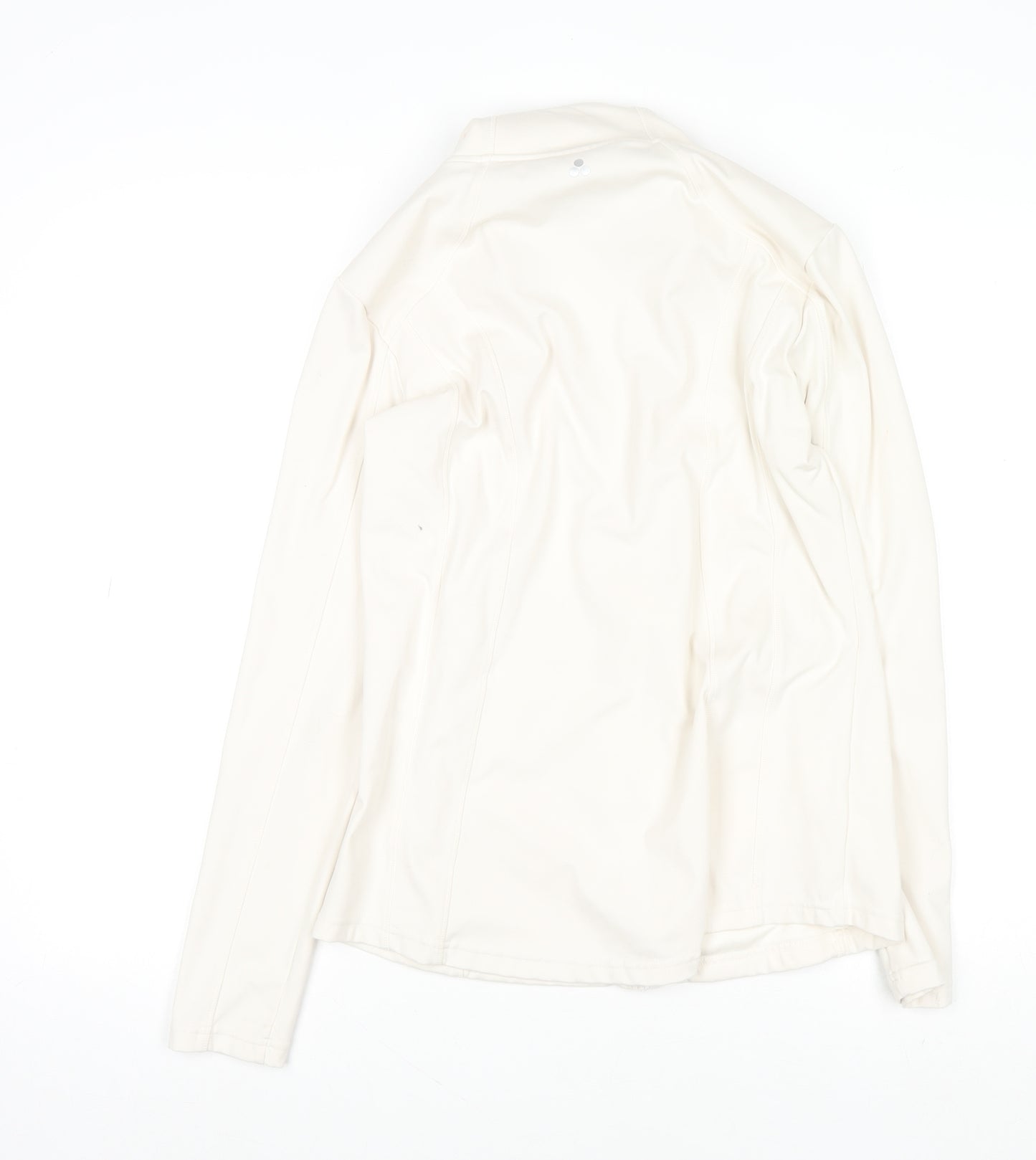 Dunnes Stores Womens Ivory Softshell Full Zip Active Jacket Size 12