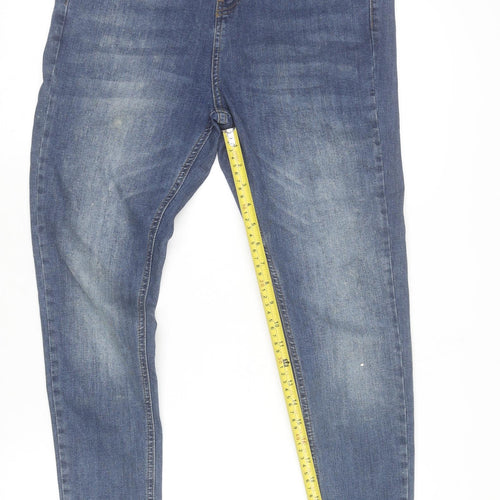 Hera London Men's Blue Skinny Jeans 32R Denim Classic Fit