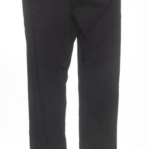 Jack & Jones Men's Black Slim Fit Glenn Jeans 28W 32L Denim