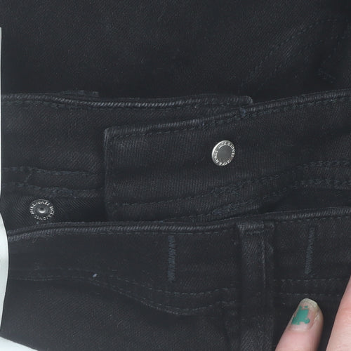 Jack & Jones Men's Black Slim Fit Glenn Jeans 28W 32L Denim