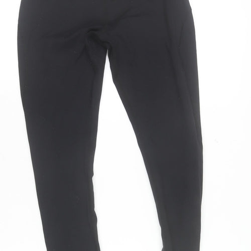 MP Women's Black Stretch Nylon Gym Leggings Size S