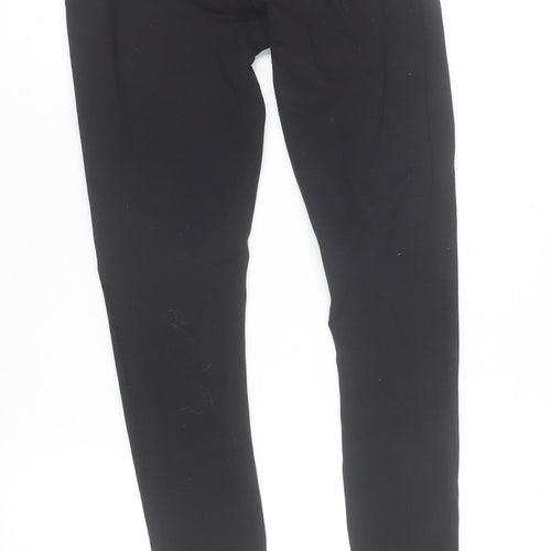 MP Women's Black Stretch Nylon Gym Leggings Size S