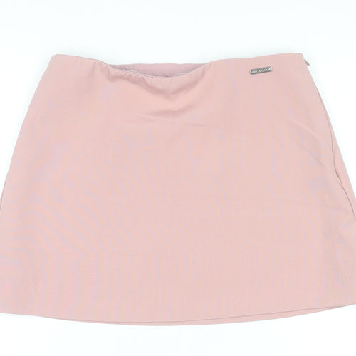 Missguided Women Pink Short Stretch Pencil Skirt Size M