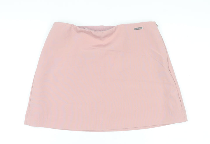 Missguided Women Pink Short Stretch Pencil Skirt Size M