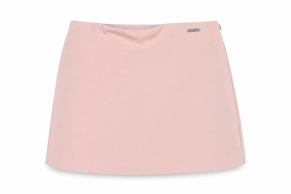 Missguided Women Pink Short Stretch Pencil Skirt Size M