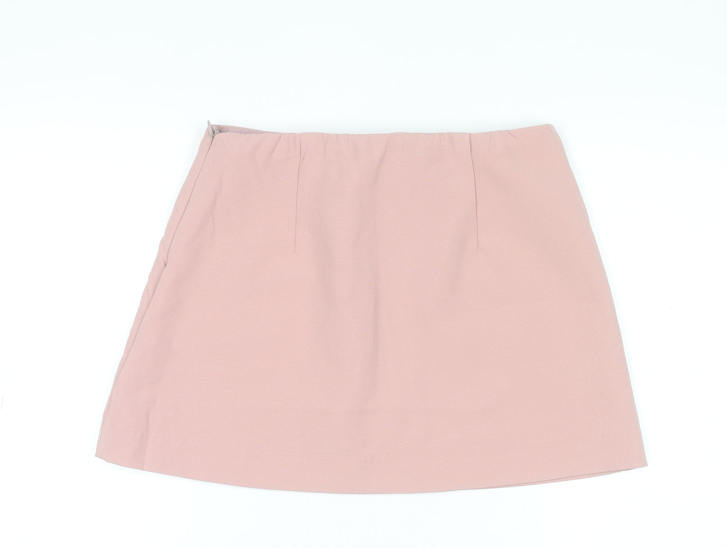 Missguided Women Pink Short Stretch Pencil Skirt Size M