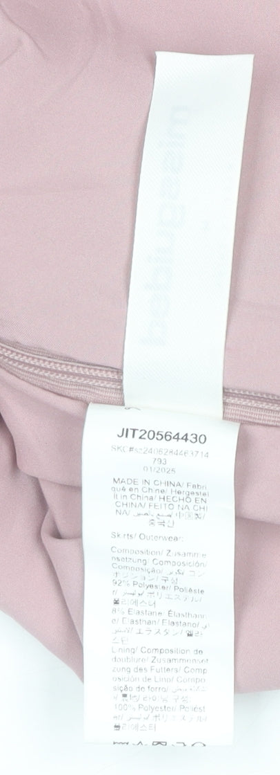Missguided Women Pink Short Stretch Pencil Skirt Size M