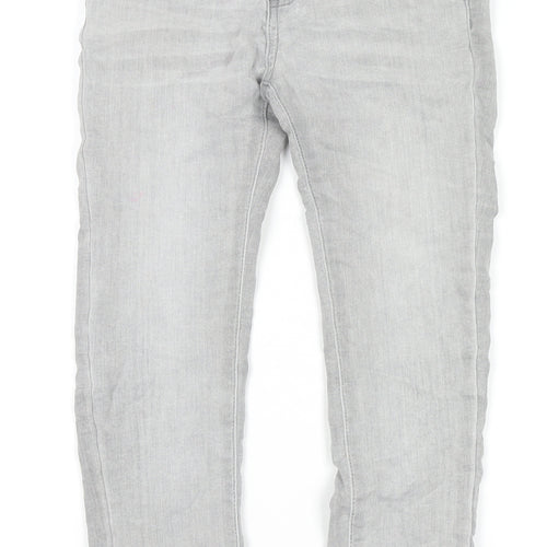 Cortigiani Girls Grey Skinny Jeans 7 Years Stretch Denim