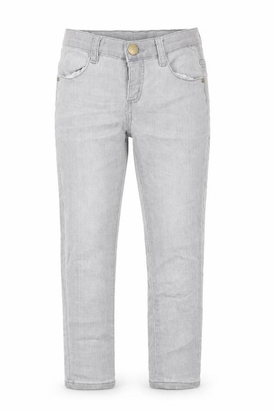 Cortigiani Girls Grey Skinny Jeans 7 Years Stretch Denim