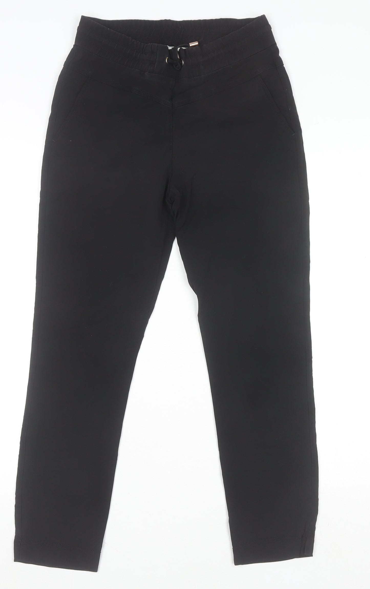 &Co Woman Black XS Slim Ankle Tapered Trousers for Women